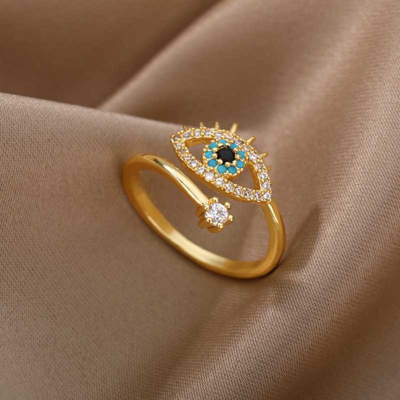 Verstellbare offene Ringe zum Stapeln und Schichten von Schmuck