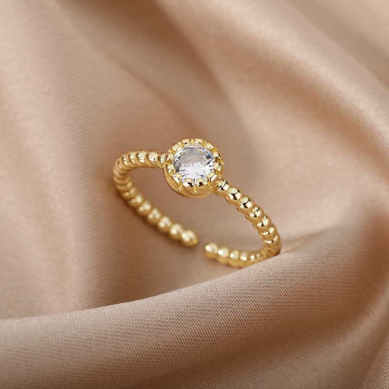 Verstellbare offene Ringe zum Stapeln und Schichten von Schmuck