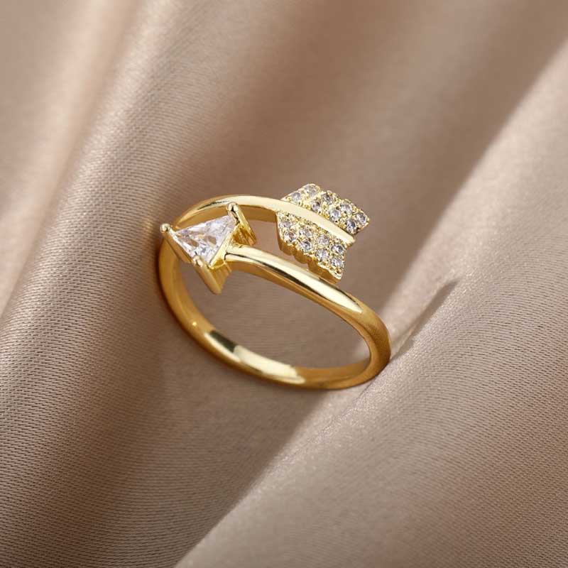 Verstellbare offene Ringe zum Stapeln und Schichten von Schmuck