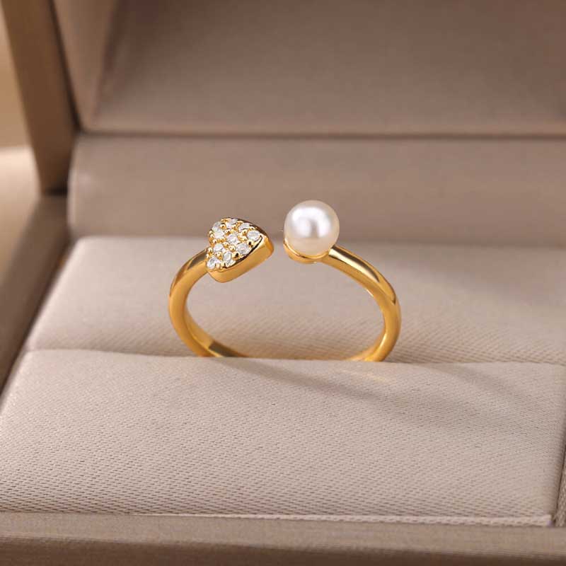 Verstellbare offene Ringe zum Stapeln und Schichten von Schmuck