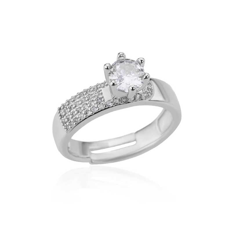 Stapelbare und verstellbare minimalistische Ringkollektion aus Gold und Silber