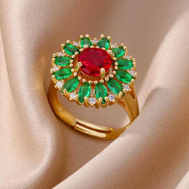 Verstellbare offene Ringe zum Stapeln und Schichten von Schmuck