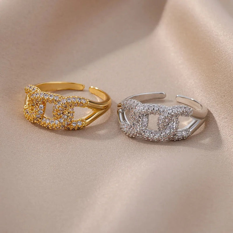 Carmiora - Modisch funkelnde Kettenringe