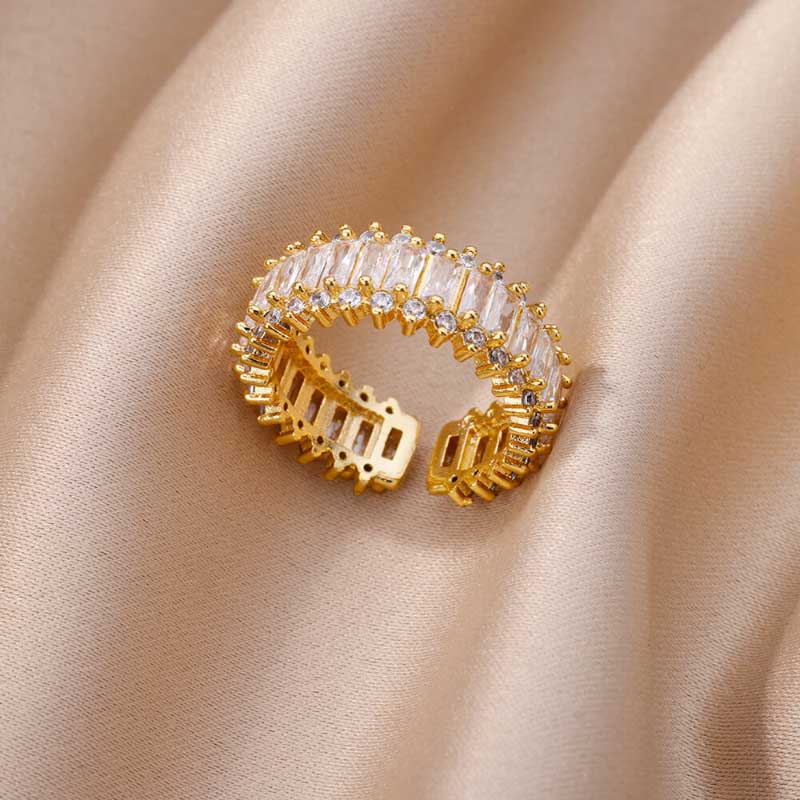 Edelstahl Vintage Stapelring Kollektion
