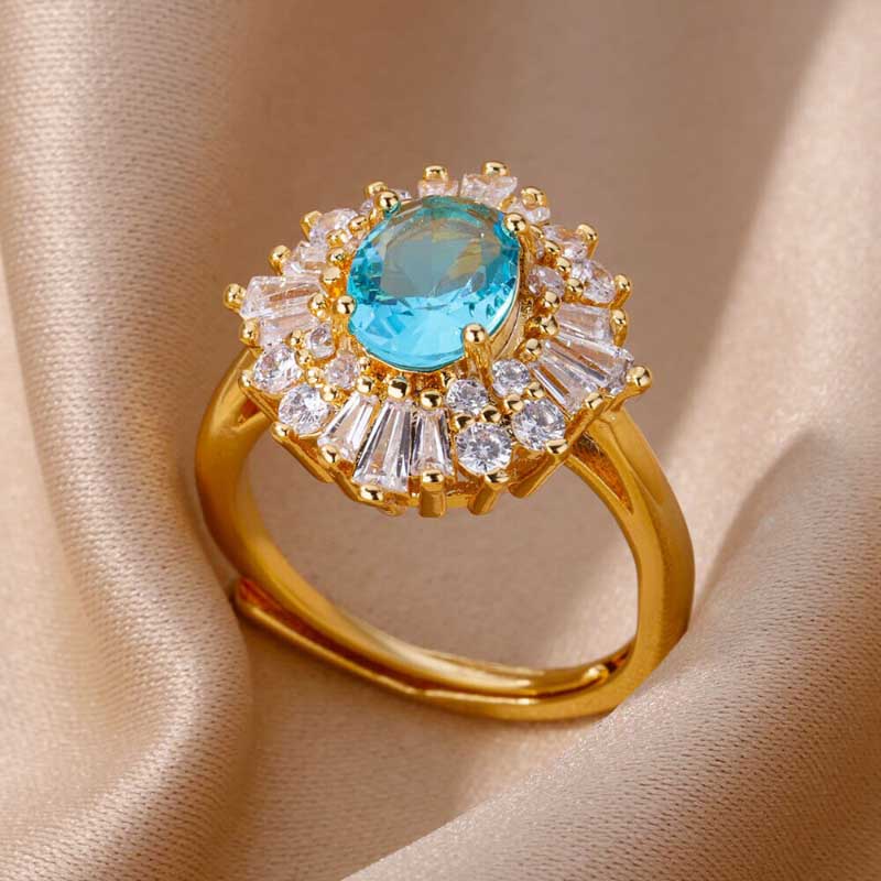 Edelstahl Vintage Stapelring Kollektion