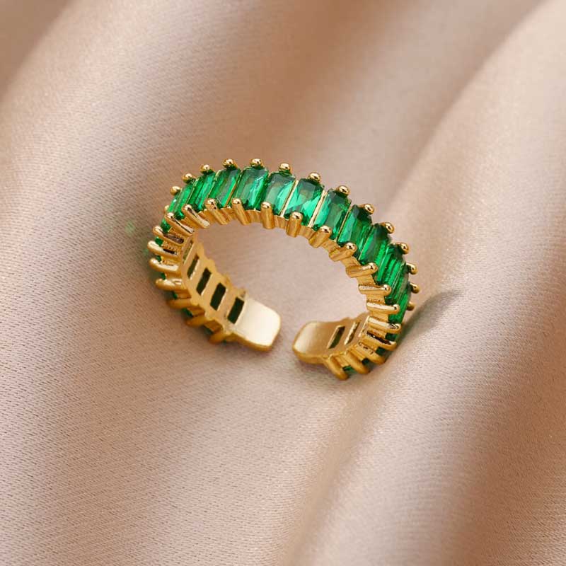 Verstellbare offene Ringe zum Stapeln und Schichten von Schmuck