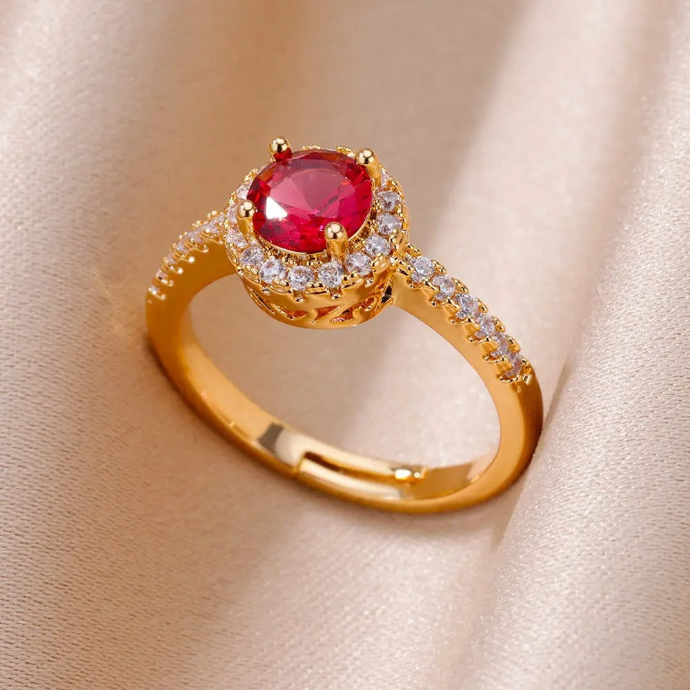 Carmiora - Glänzender Zirkon-Ring