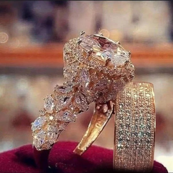 Carmiora - Modischer  Zirkoniastein Ring