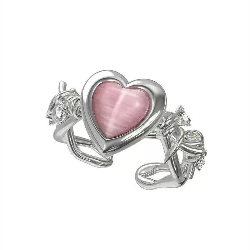 Carmiora - Gotischer Mondstein-Ring