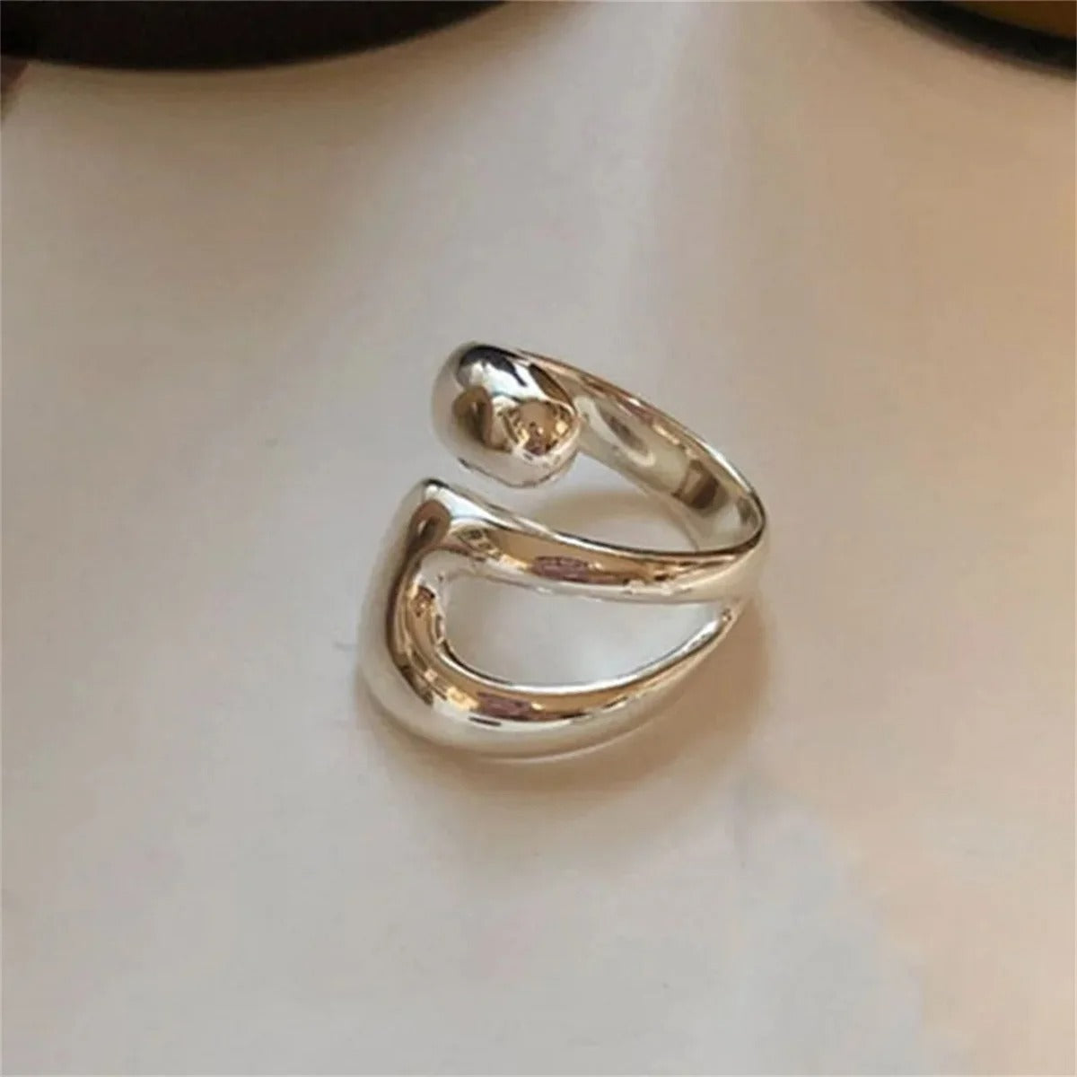 Carmiora - Geometrischer Offener Ring