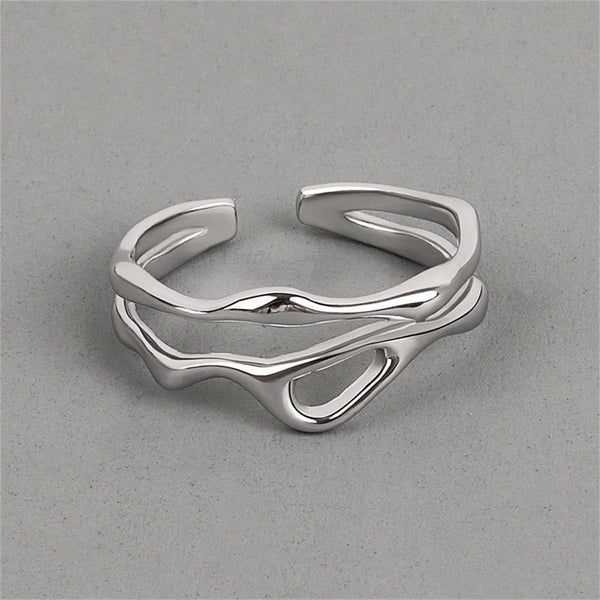 Carmiora - Geometrischer Offener Ring