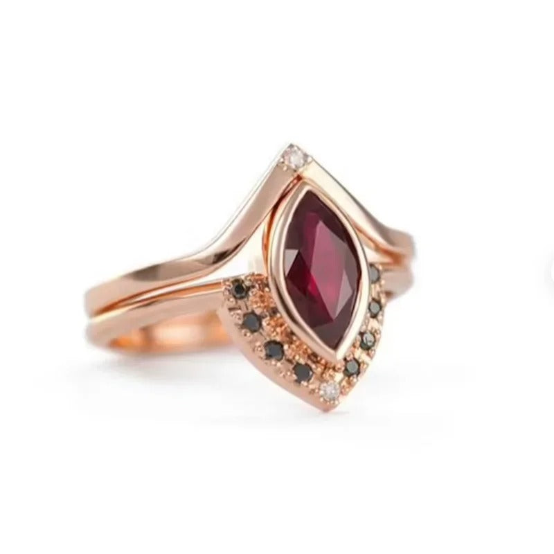 Carmiora - Zirkon Kristall Ringe