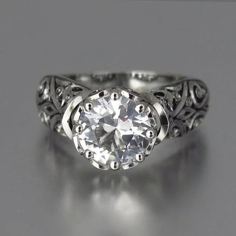 Chavri - Ring mit Blumenknospe