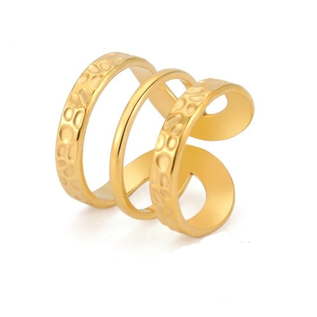 Carmiora- Verstellbarer Frauen Fingerring