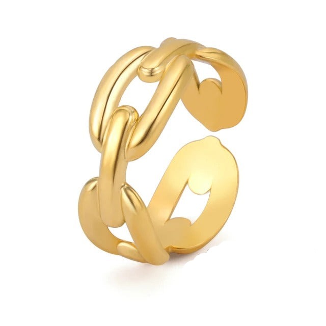 Chavri- Verstellbarer Frauen Fingerring