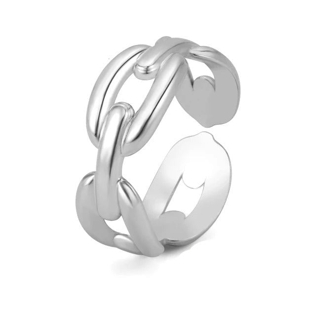 Carmiora- Verstellbarer Frauen Fingerring