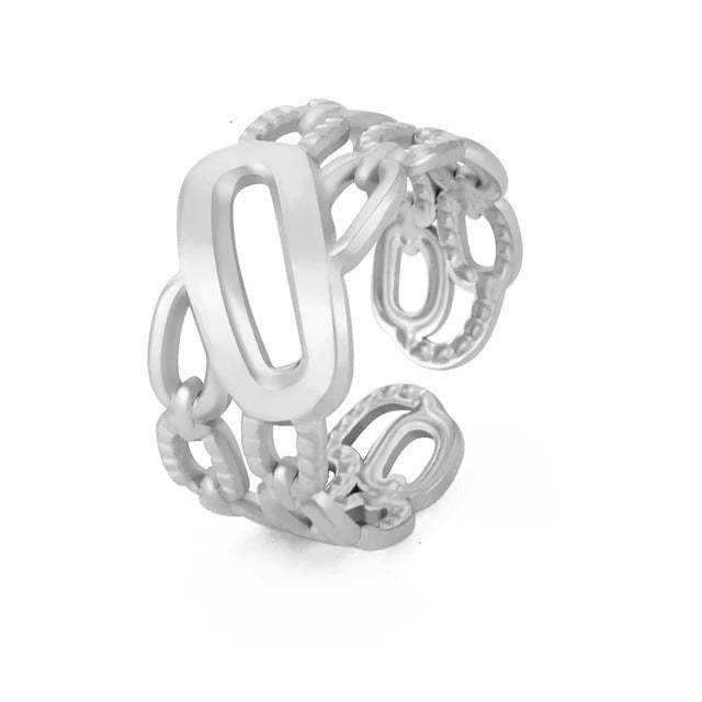 Carmiora- Verstellbarer Frauen Fingerring