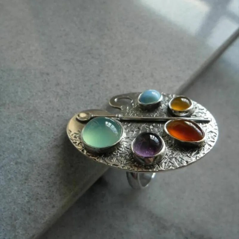 Carmiora - Farbigen Steinen Ringe