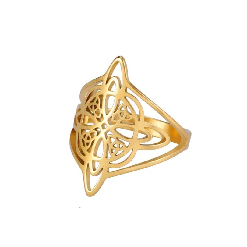 Chavri - Eternal Edelstahl Knoten Ring