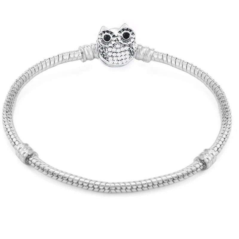 Carmiora - Schlangenketten Charme Armband