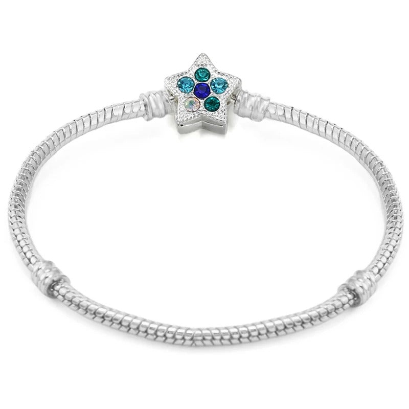 Carmiora - Schlangenketten Charme Armband