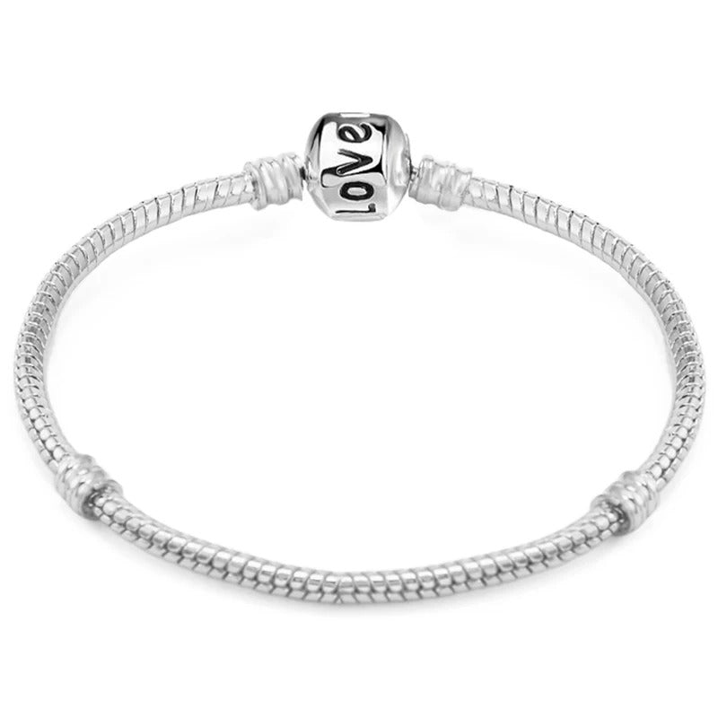 Carmiora - Schlangenketten Charme Armband