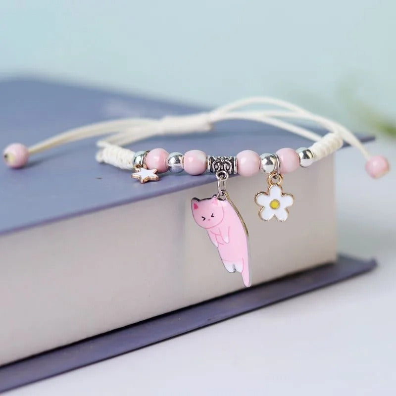 Carmiora - Katzenblumen-Armband