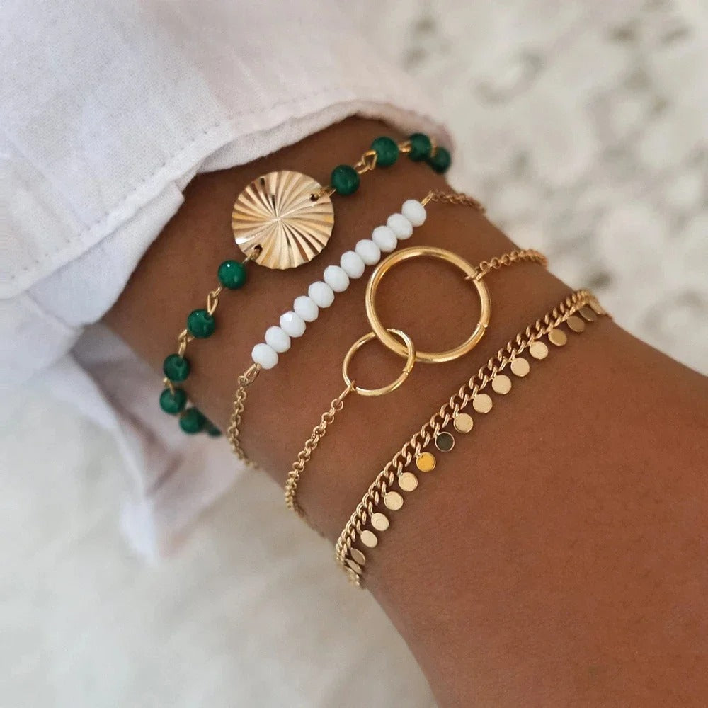 Carmiora - Boho-Brise Armbandset