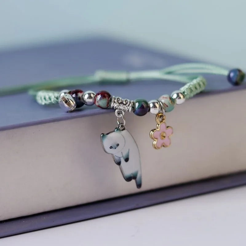 Carmiora - Katzenblumen-Armband