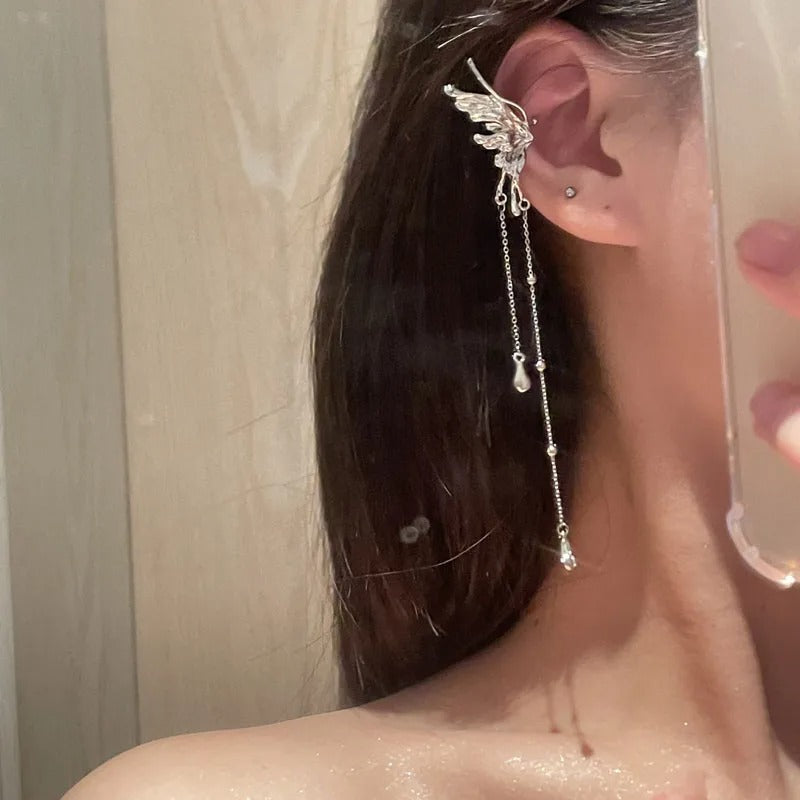 Chavri - Verwunschene Fee Clip-Ohrringe