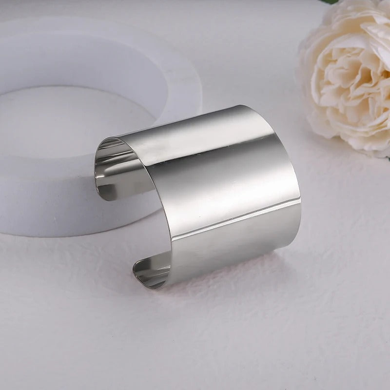 Carmiora - Boho Breites Manschettenarmband