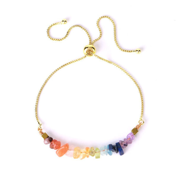 Natürliche Steinsplitter für Balance- und Heilarmbänder