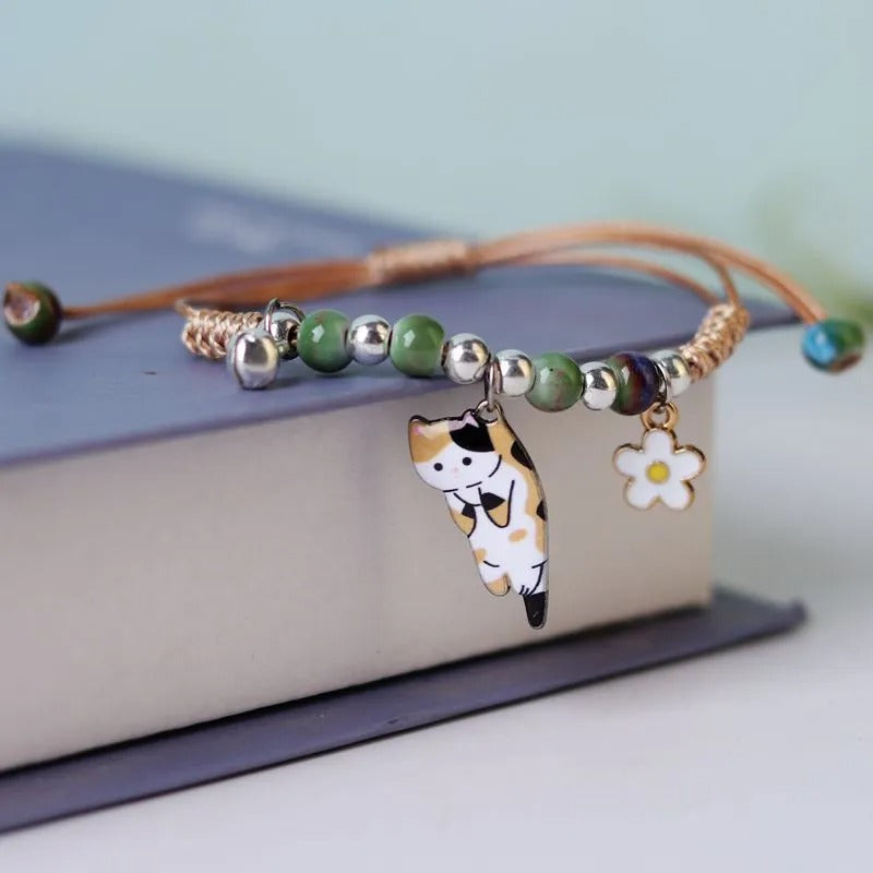 Carmiora - Katzenblumen-Armband