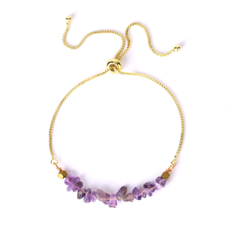 Natürliche Steinsplitter für Balance- und Heilarmbänder