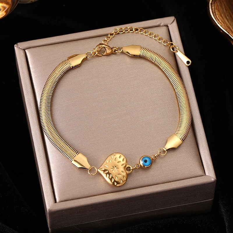 Carmiora - Kettenarmband aus Edelstahl