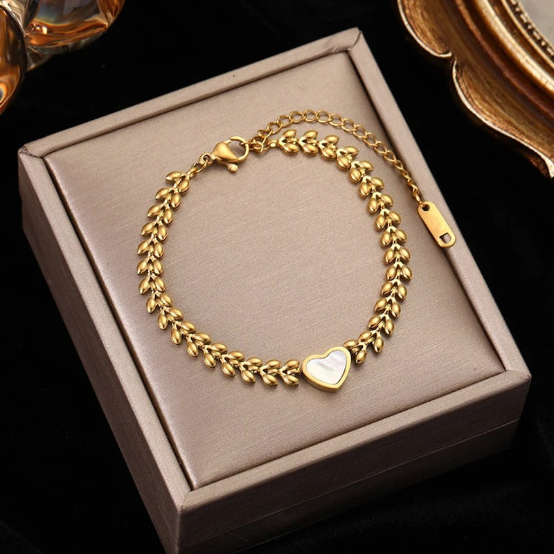 Carmiora - Kettenarmband aus Edelstahl