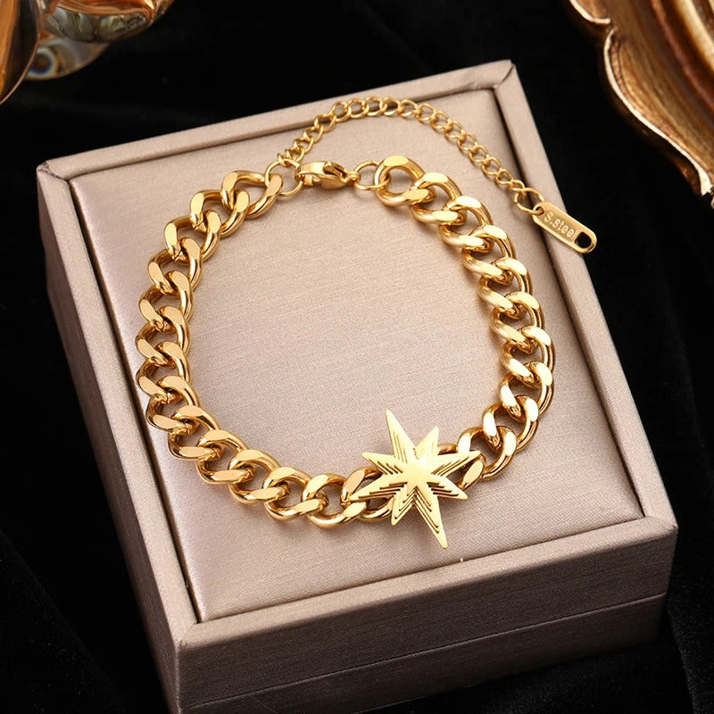 Carmiora - Kettenarmband aus Edelstahl
