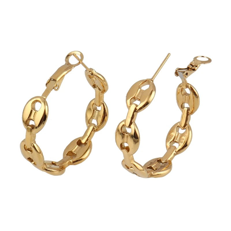 Chavri - Zeitlose Hoop-Ohrringe