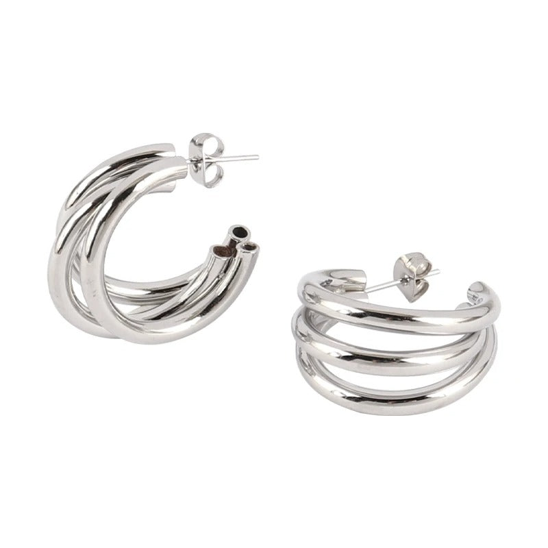Carmiora - Zeitlose Hoop-Ohrringe