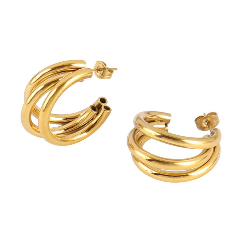 Carmiora - Zeitlose Hoop-Ohrringe