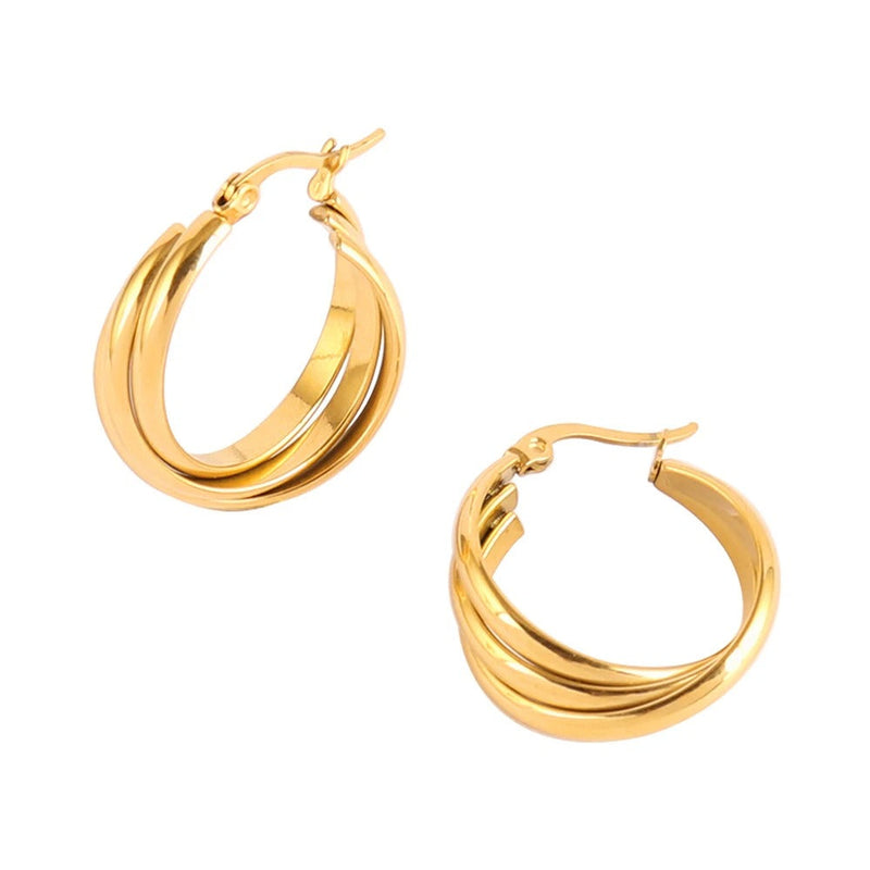 Carmiora - Zeitlose Hoop-Ohrringe