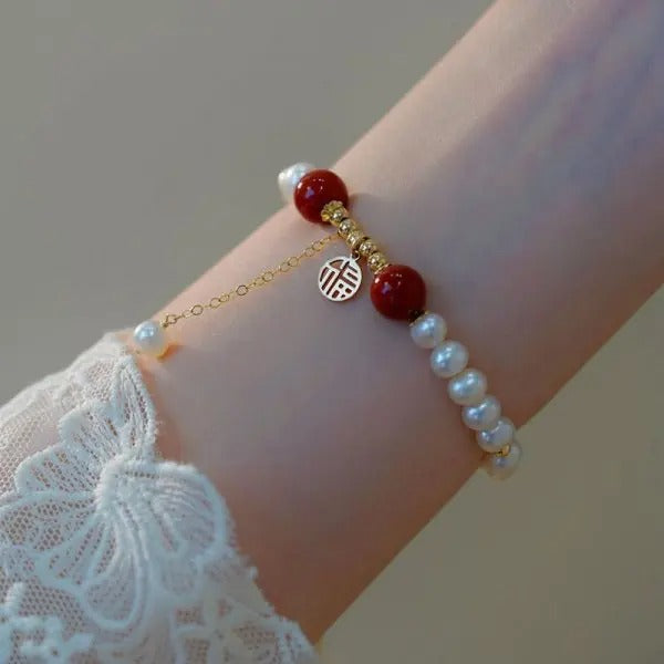 Chavri - Exquisites Perlenarmband