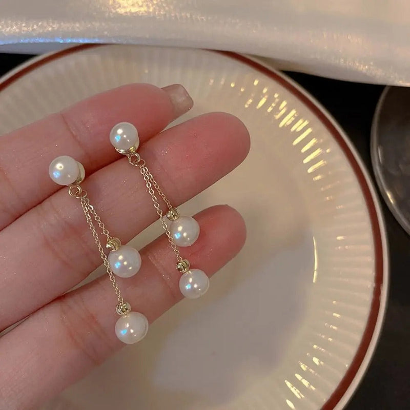 Carmiora - Perlen-Ohrringe