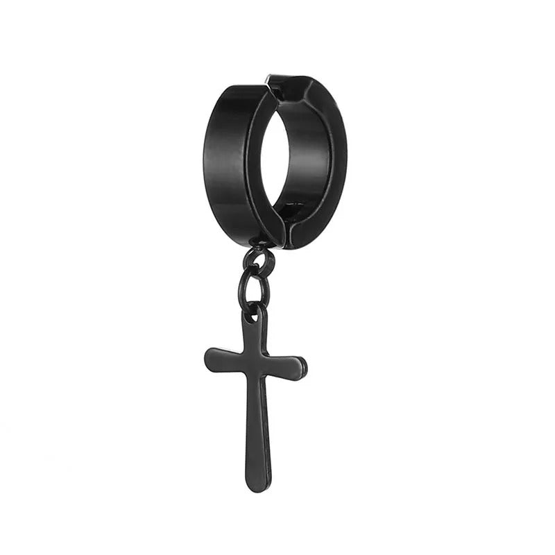 Carmiora - Geometrische Anhänger-Ohrringe