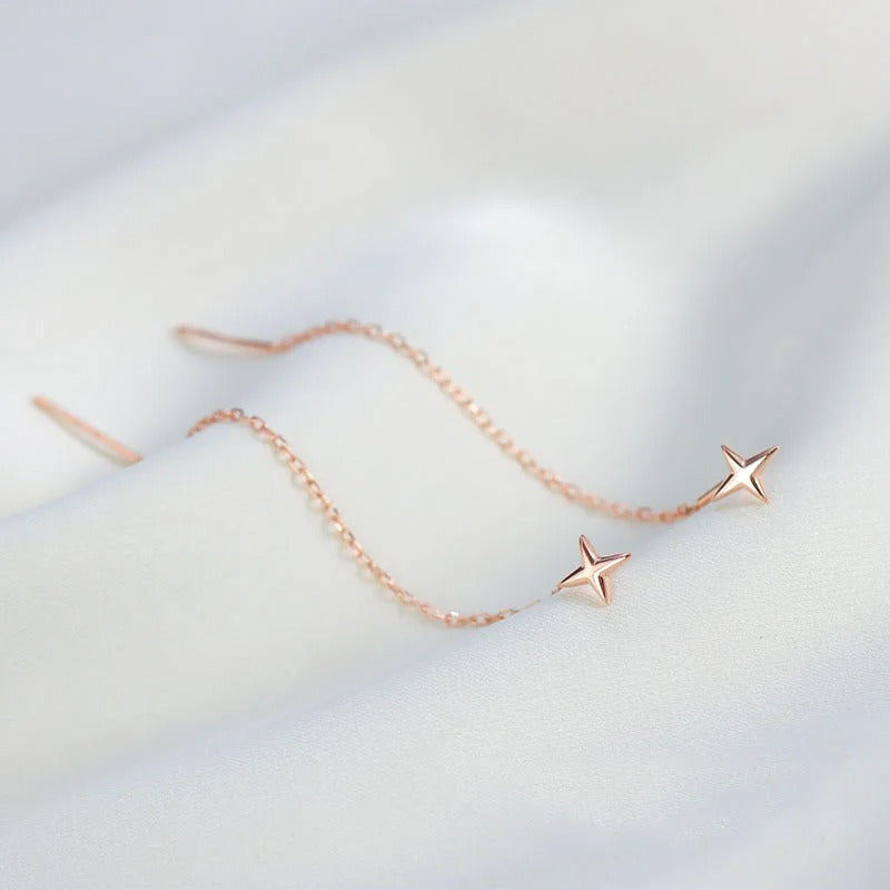 Chavri - Glamouröse Drapes-Ohrringe