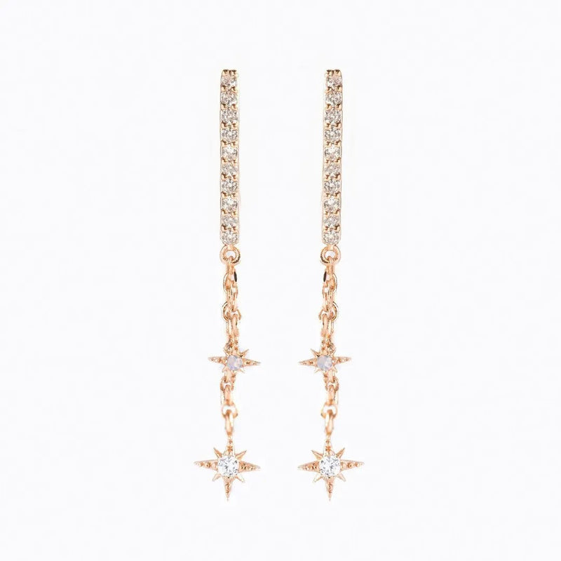 Chavri - Glamouröse CK-Reifen-Ohrringe