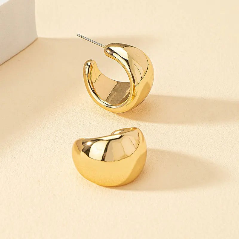 Carmiora - Tropfen Kuppel Ohrringe