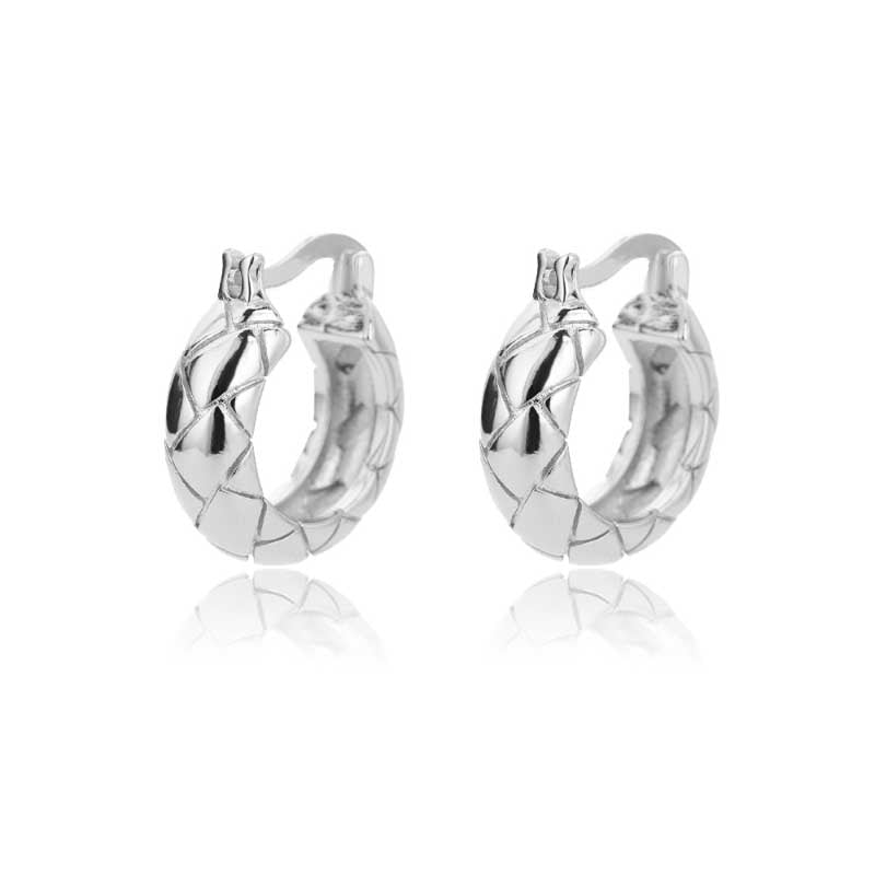 U-förmige Creolen-Kollektion aus Edelstahl