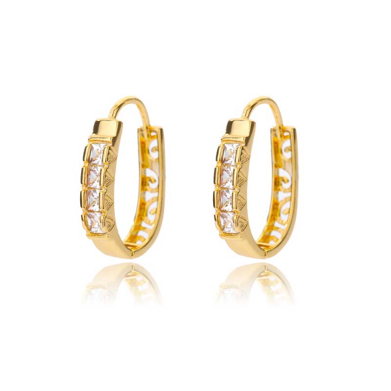 U-förmige Creolen-Kollektion aus Edelstahl