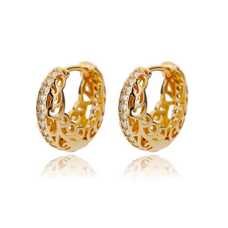 U-förmige Creolen-Kollektion aus Edelstahl